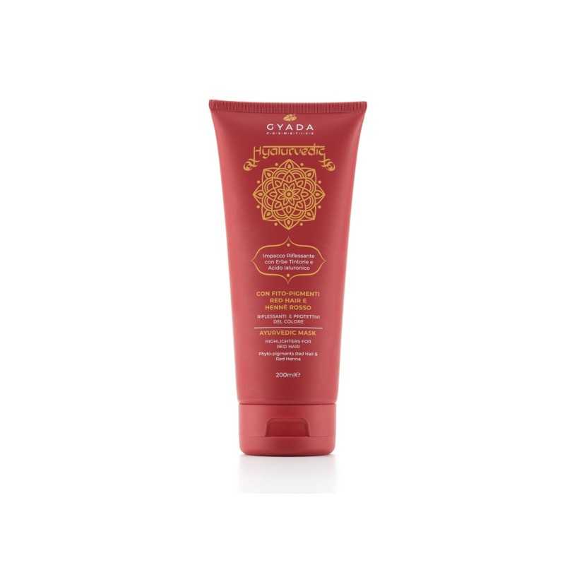 Hyalurvedic Red Hair Colour Shine Hair Treatment