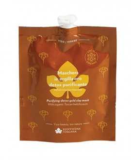 Purifying-detox Gold Clay Face Mask
