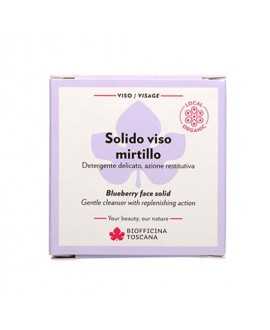 Solid Face Cleanser - Blueberry