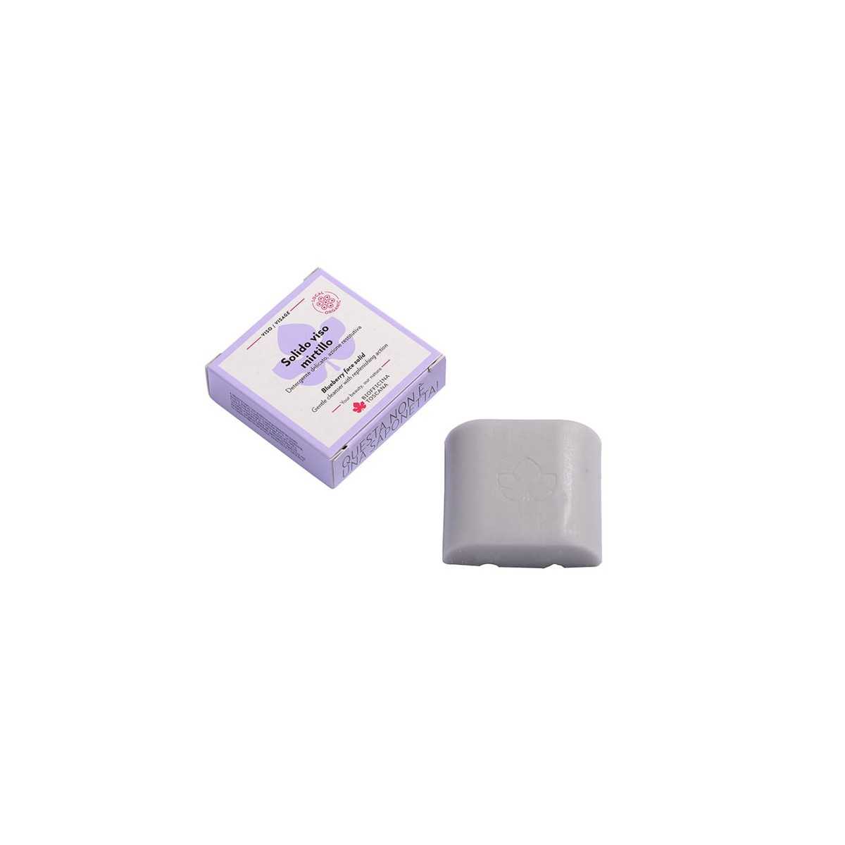 Solid Face Cleanser - Blueberry
