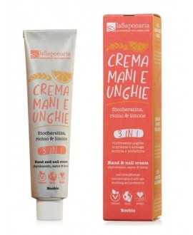 Hand & Nail Cream with phytokeratin, castor and lemon