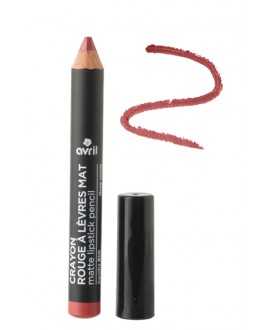 Matte Lipstick Pencil - Rose Vinyle