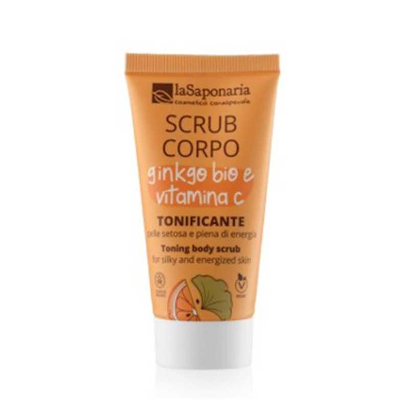 Toning Body Scrub - Ginkgo Bio & Vitamin C - Travel-size