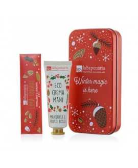 Treasure Chest - Almond & Red Fruits Hand Cream + Party Nail File