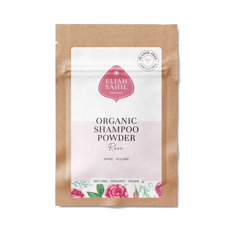 Organic Powder Shampoo Rose Travel Size