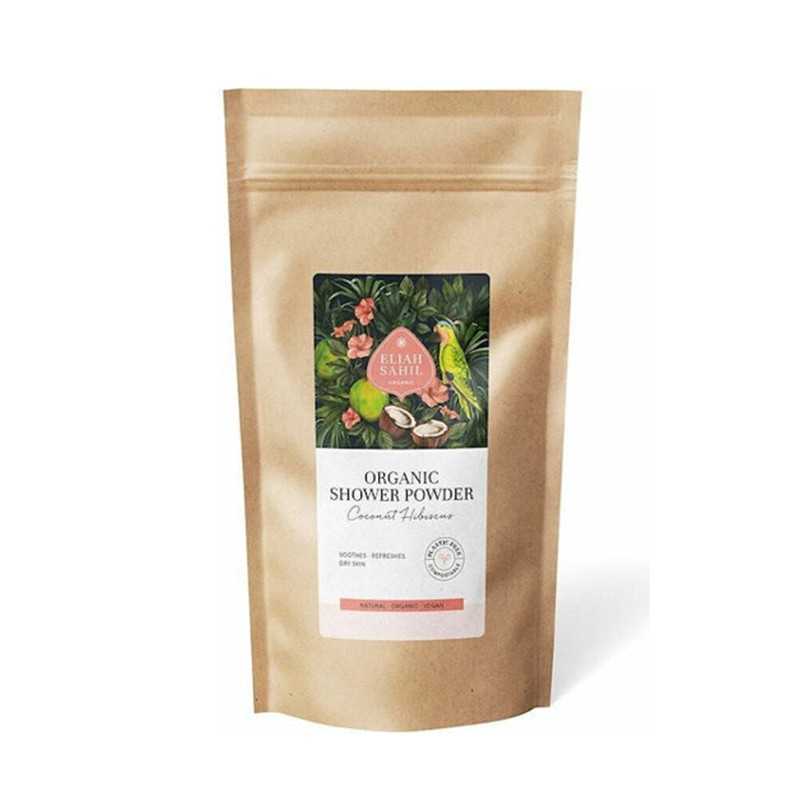 Organic Shower Powder Coconut Hibiscus Refill