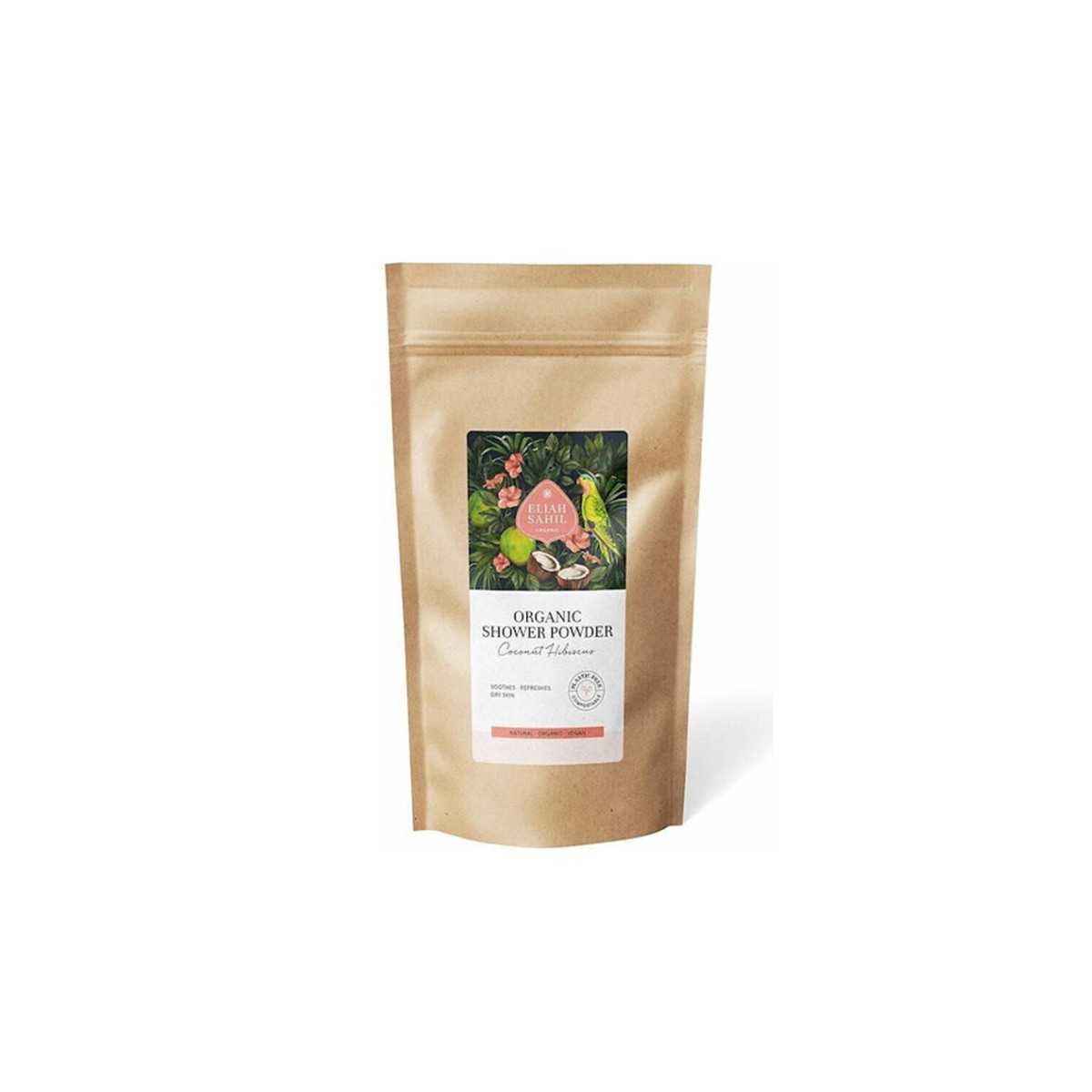 Organic Shower Powder Coconut Hibiscus Refill